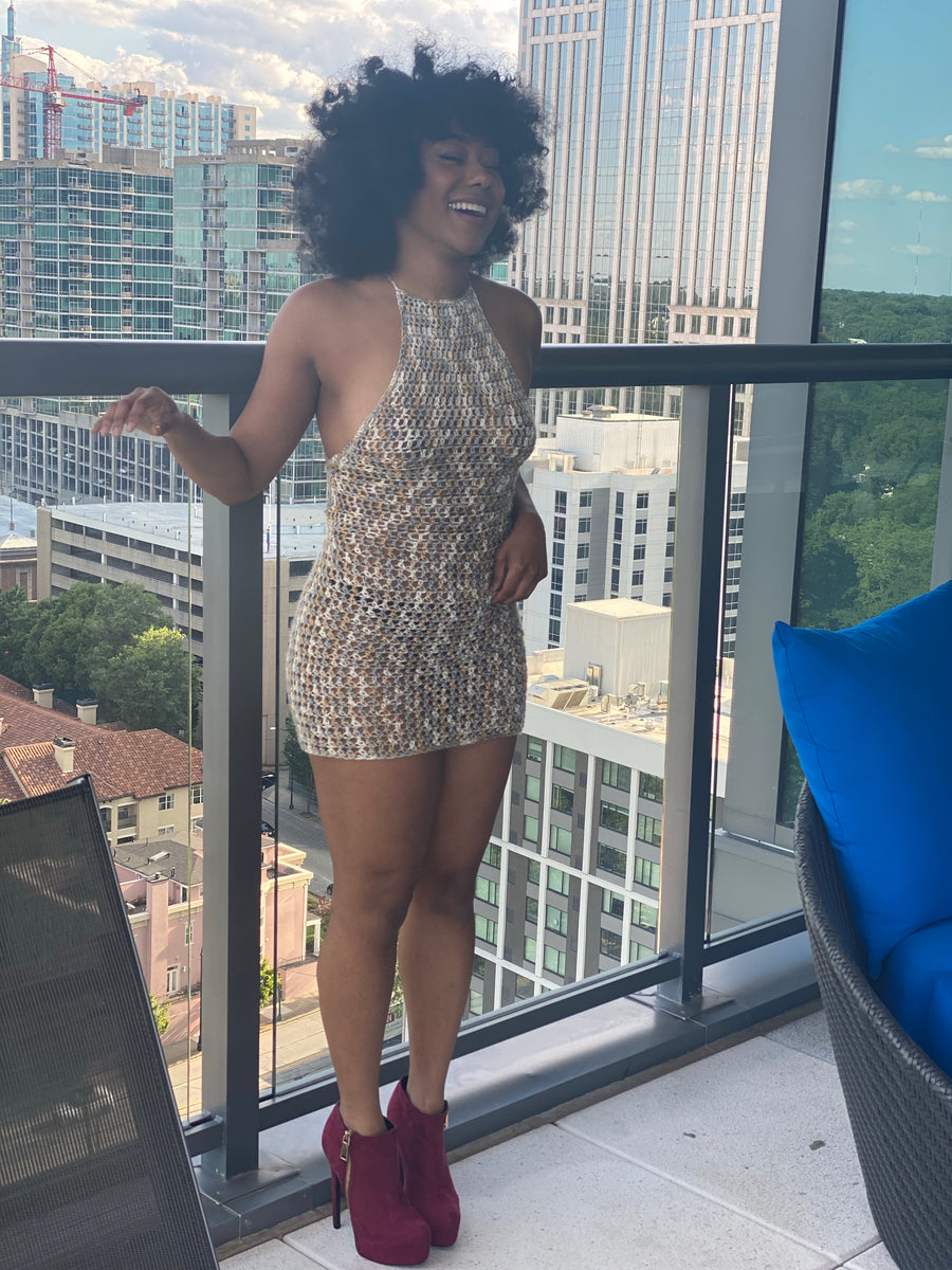 Rihanna Mini Dress – www.yubehandmade.com Rihanna Mini Dress – www.yubehandmade.com