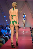 Studded Fringe Bikini Set