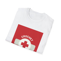 Crochet Saves Lives Unisex Softstyle T-Shirt