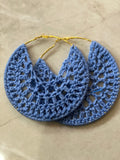 YUBE Crochet Hoop Earrings