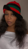 Black , red & green Bucket Hat