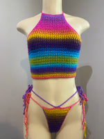 Sweetness Crop Bikini Set