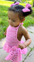 Bow Baby Doll Dress